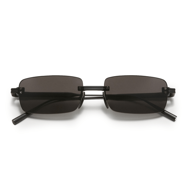 Rimless Parallel / Black Titanium & Grey Lens - Shade Files